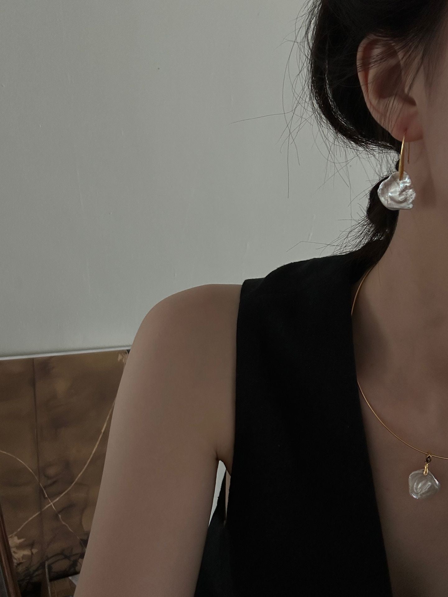 Petal Baroque Pearl Necklace