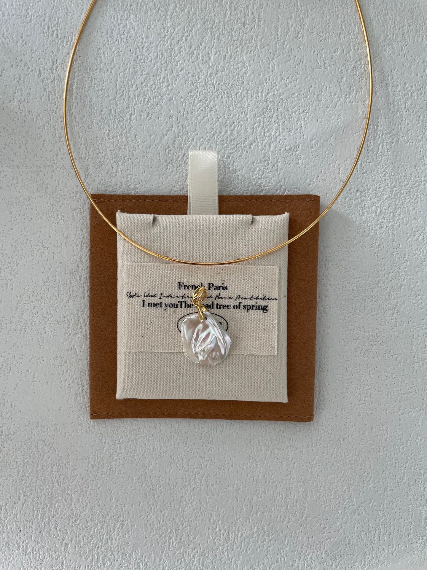 Petal Baroque Pearl Necklace