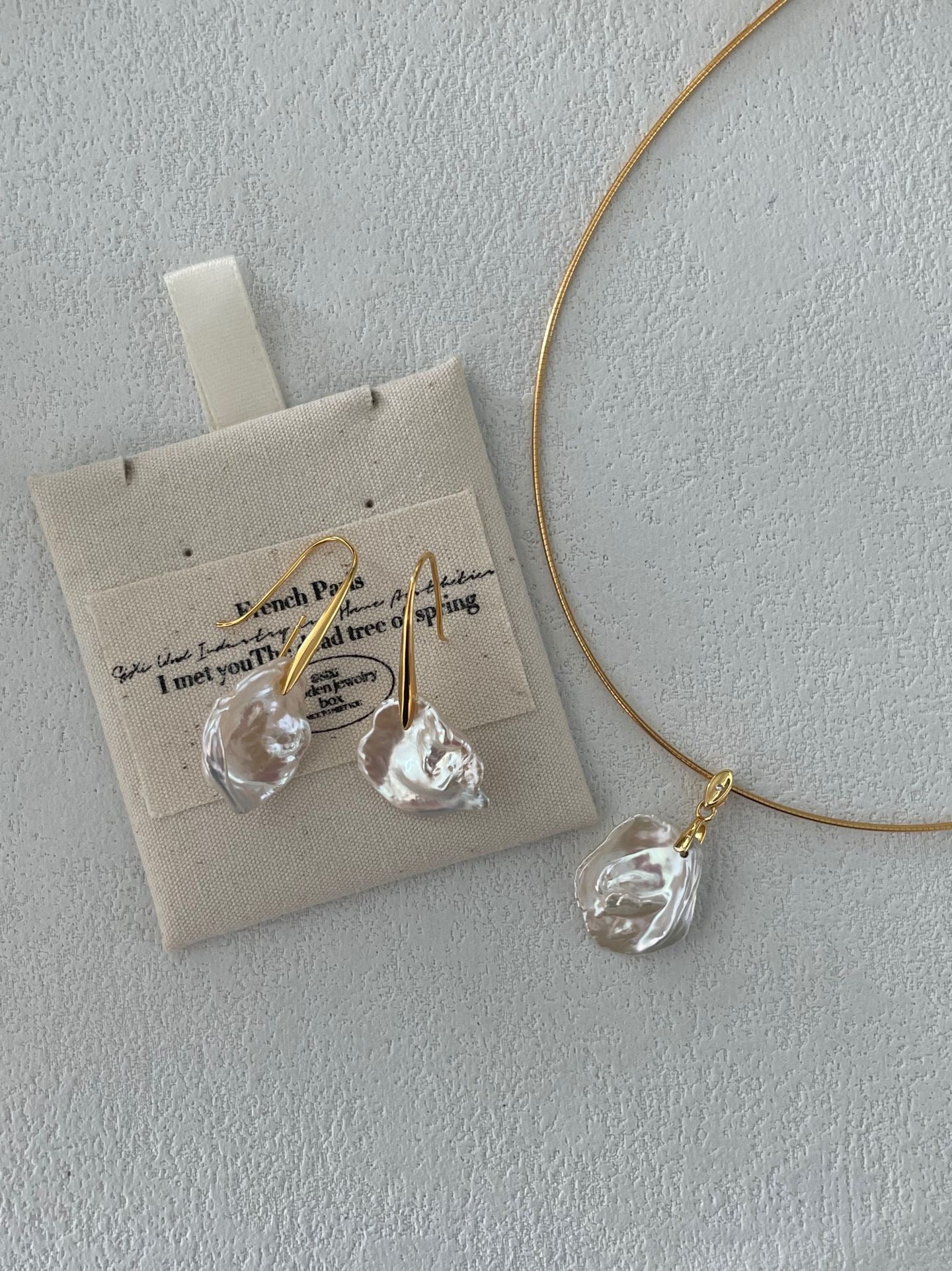 Petal Baroque Pearl Necklace