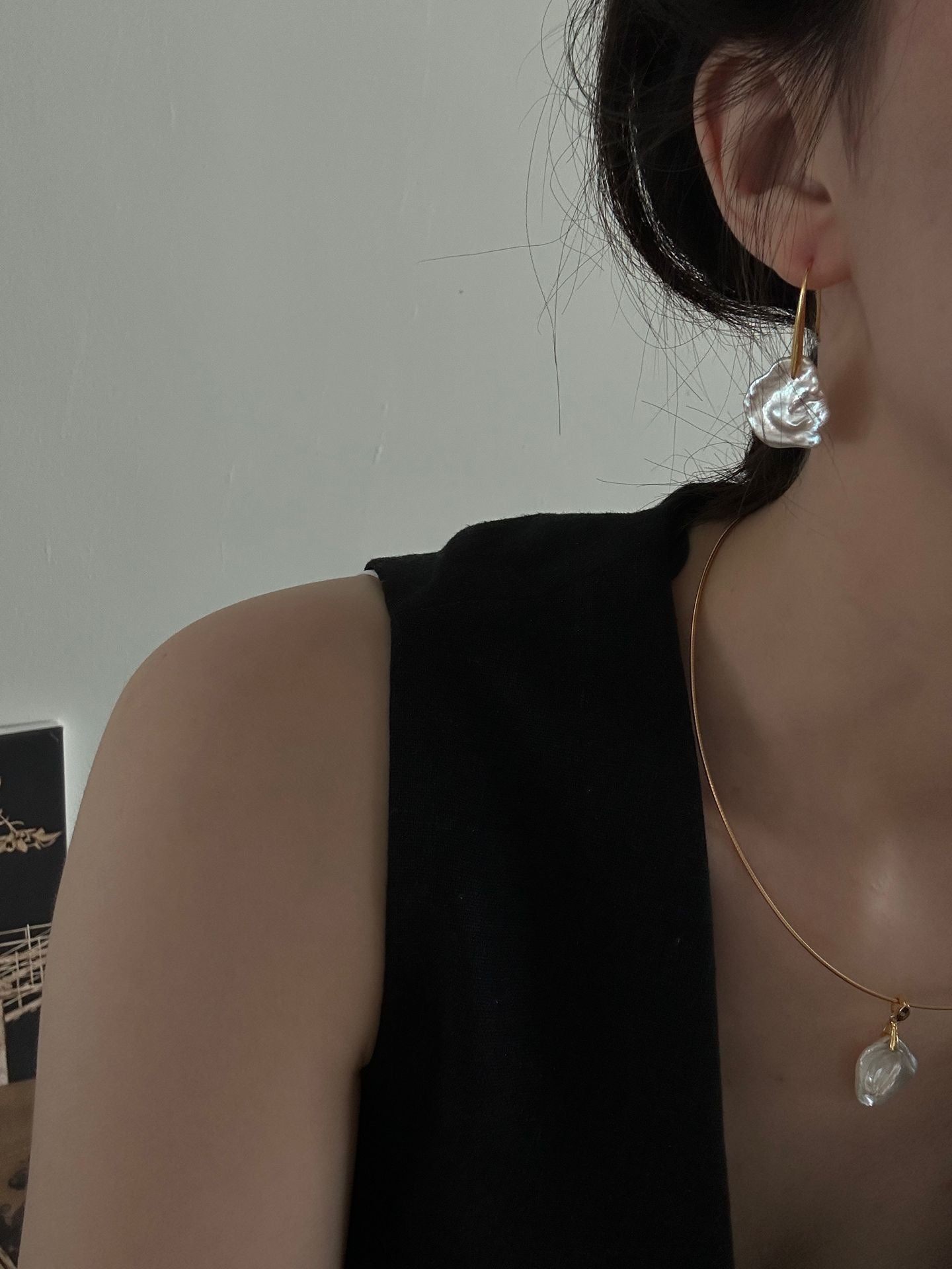 Petal Baroque Pearl Necklace
