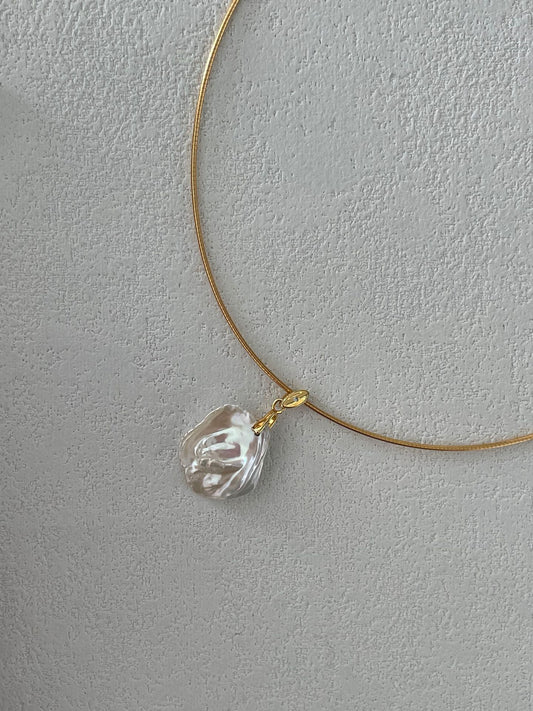 Petal Baroque Pearl Necklace
