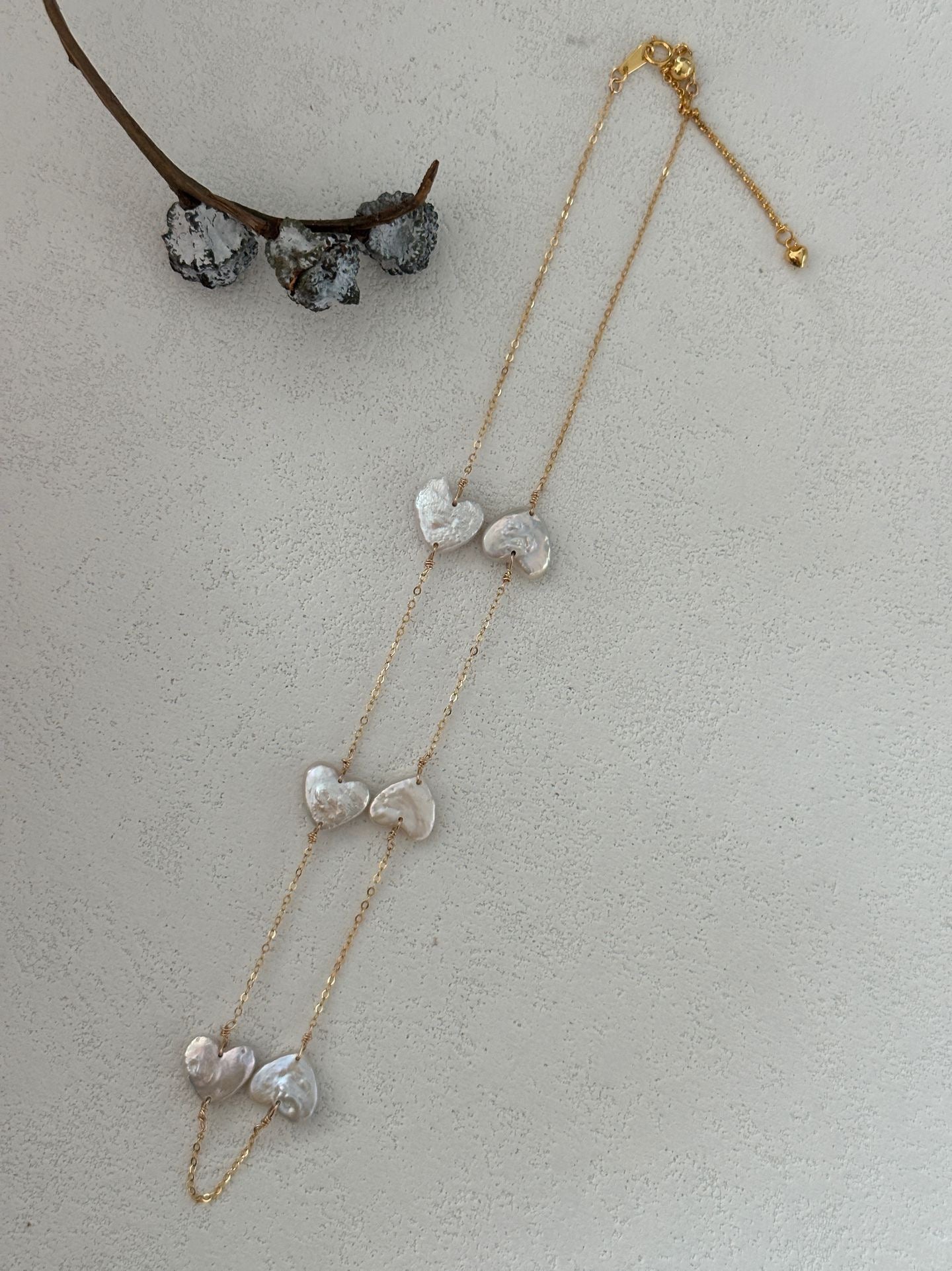 Heartstrings Baroque Necklace