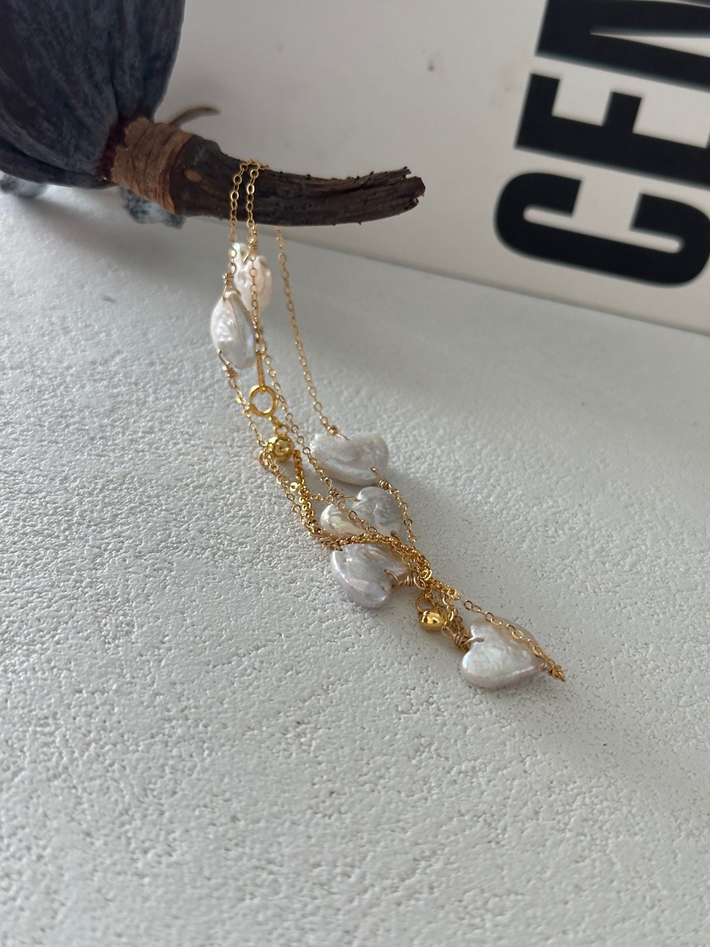 Heartstrings Baroque Necklace
