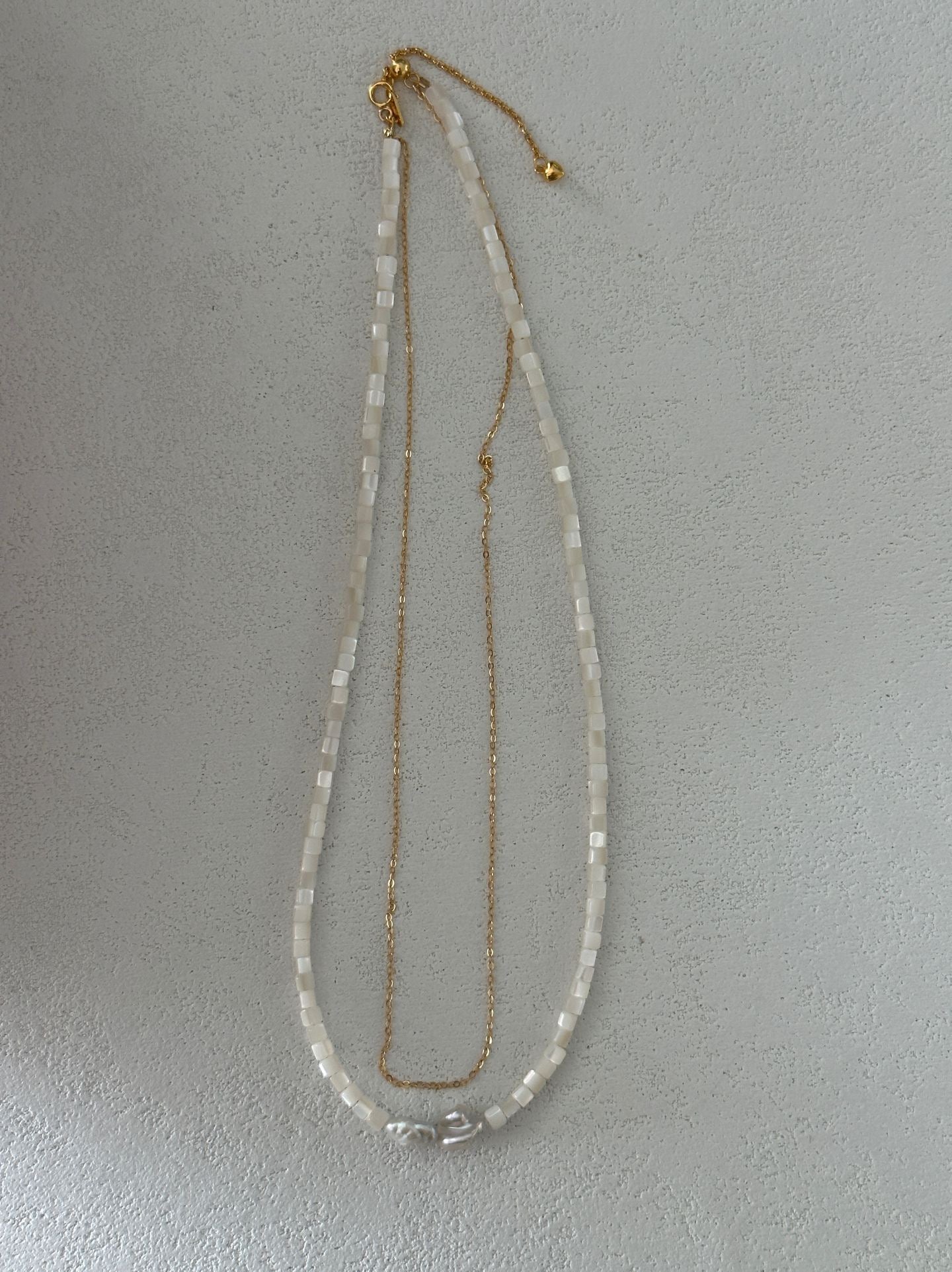Shell Harmony Double Necklace