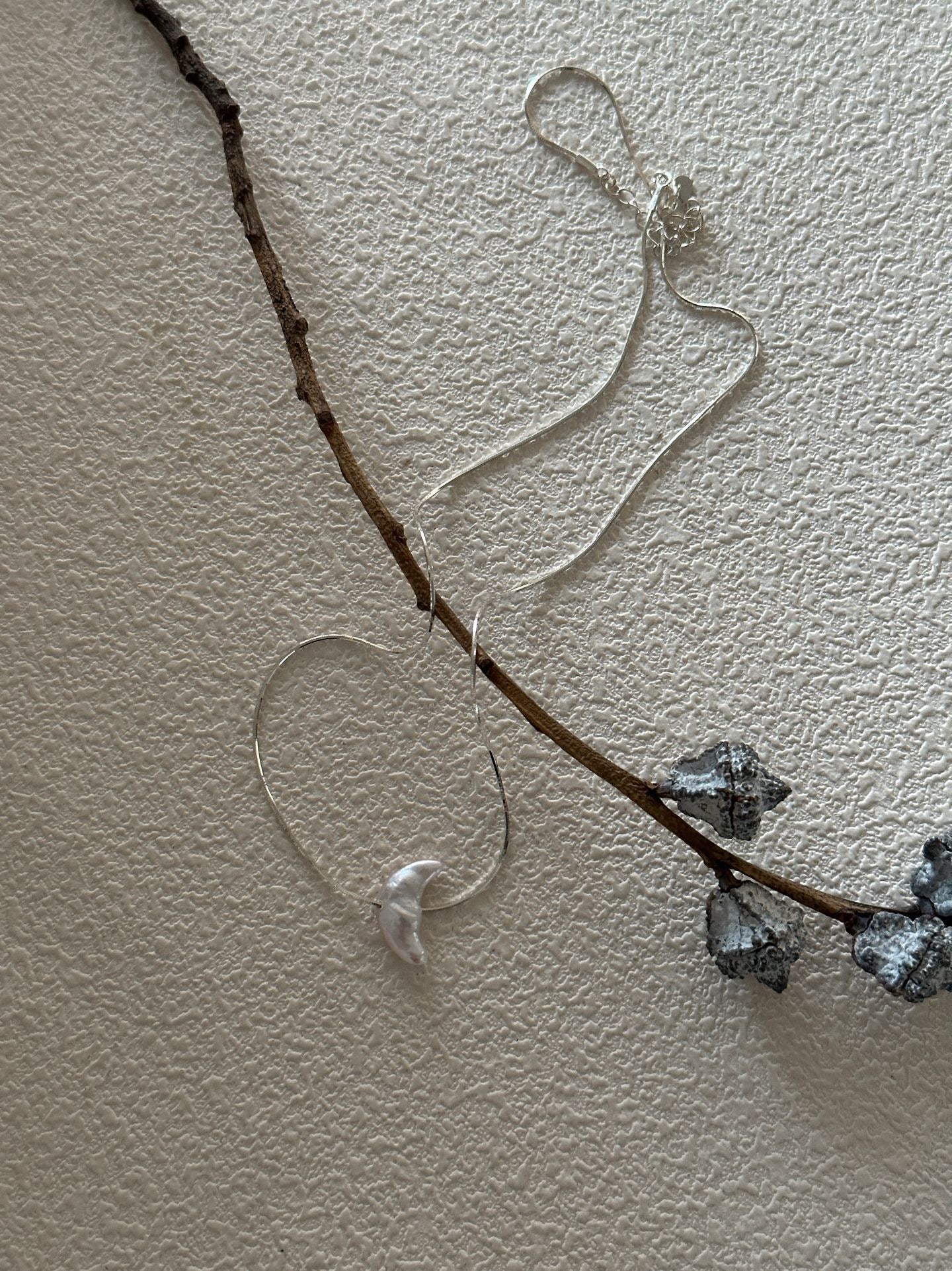 Crescent Moon Baroque Necklace