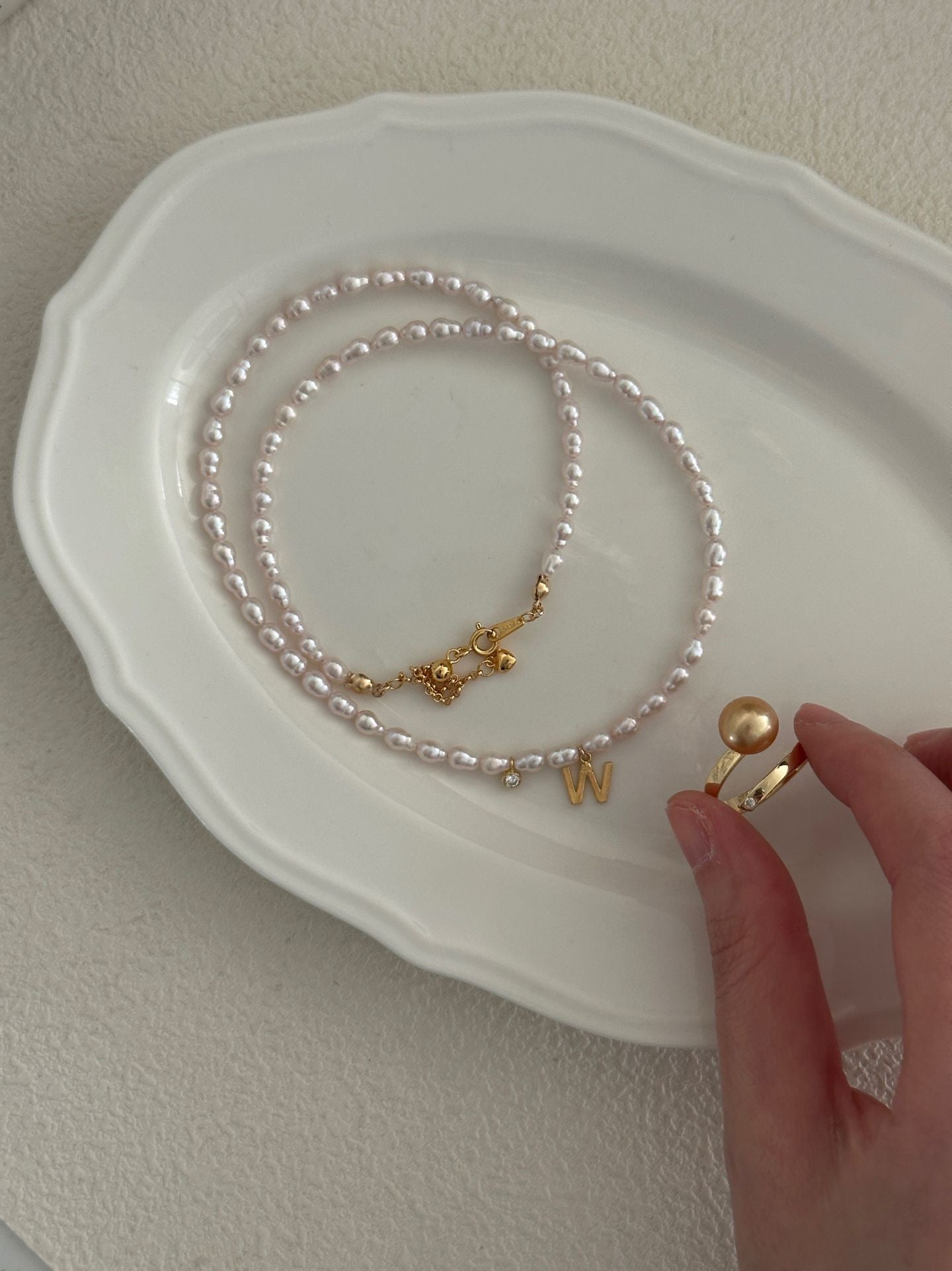 Wishing W Necklace