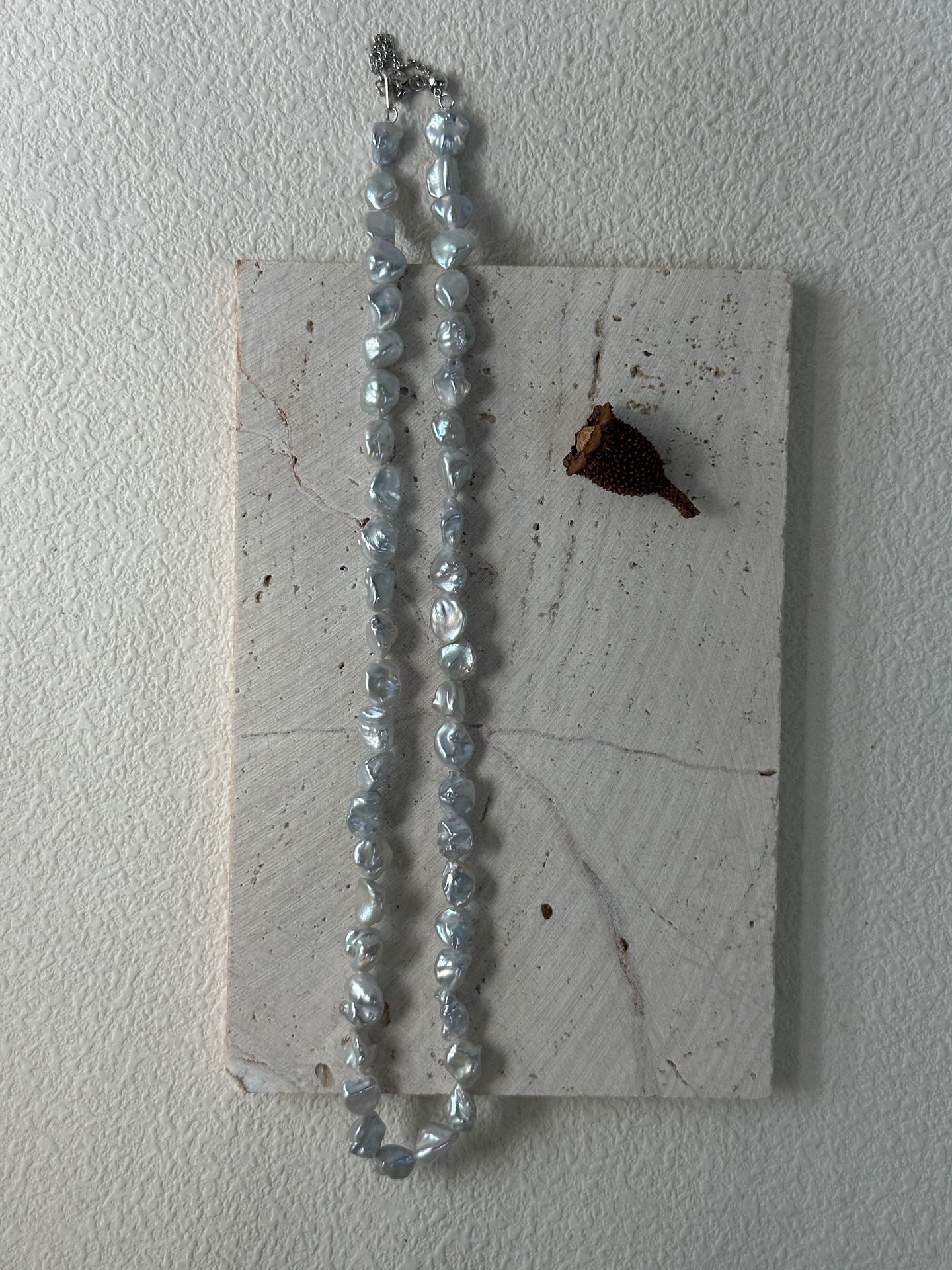 Blue Veil Necklace