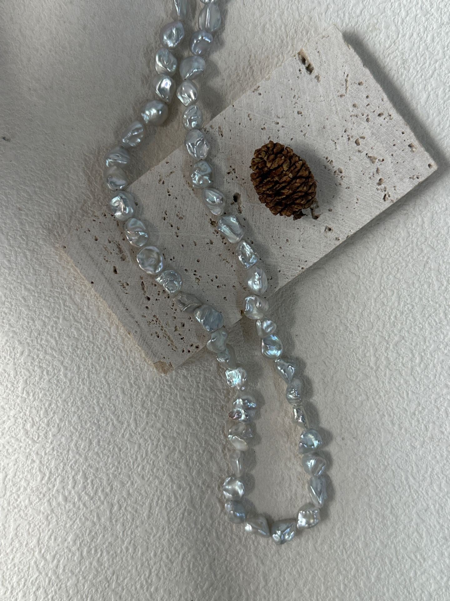 Blue Veil Necklace