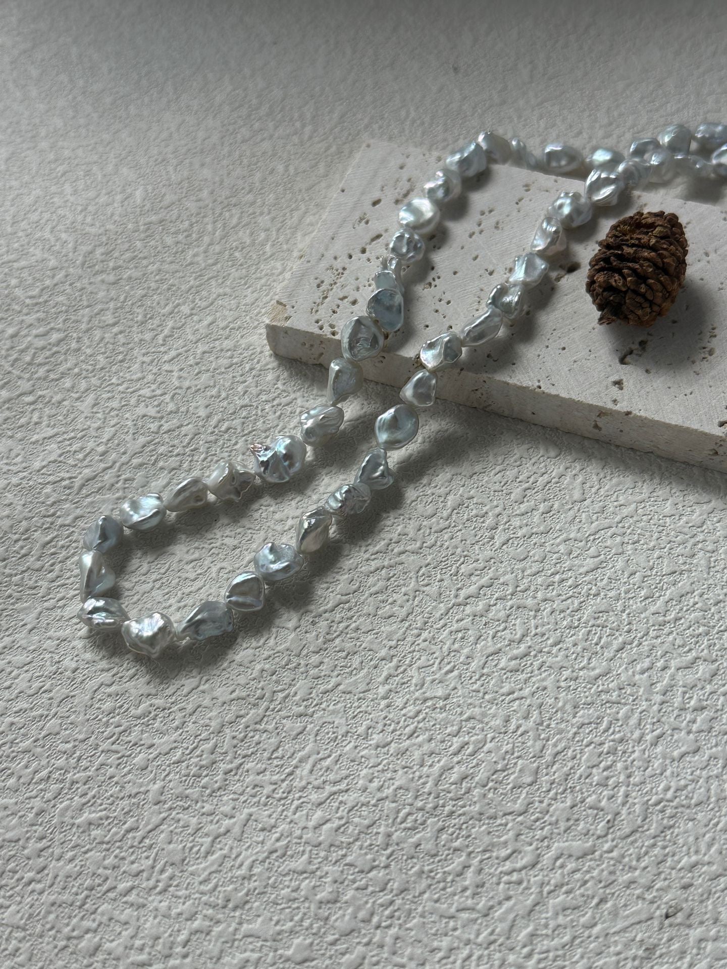 Blue Veil Necklace