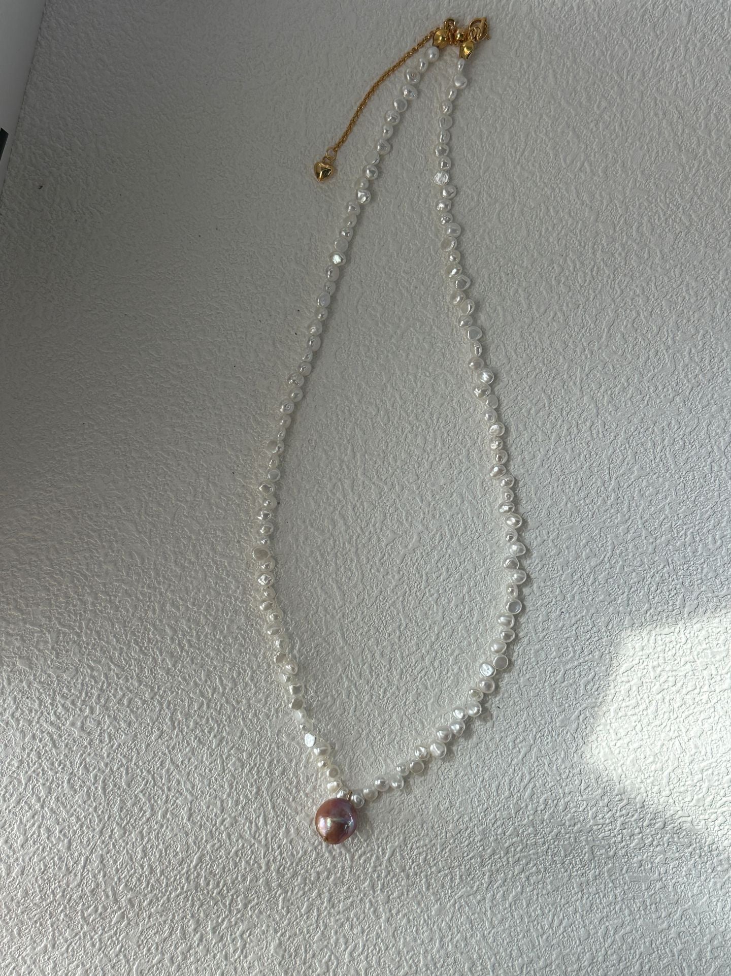 Blush Lace Necklace