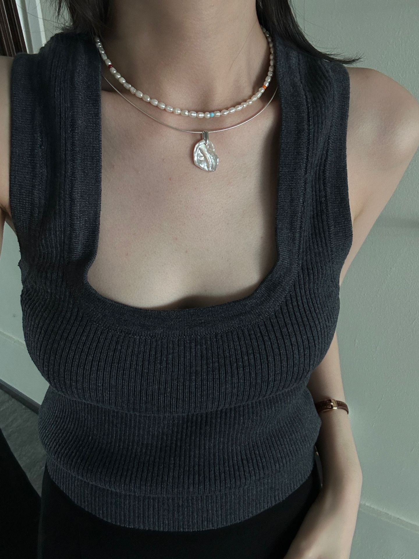 Color Grain Necklace