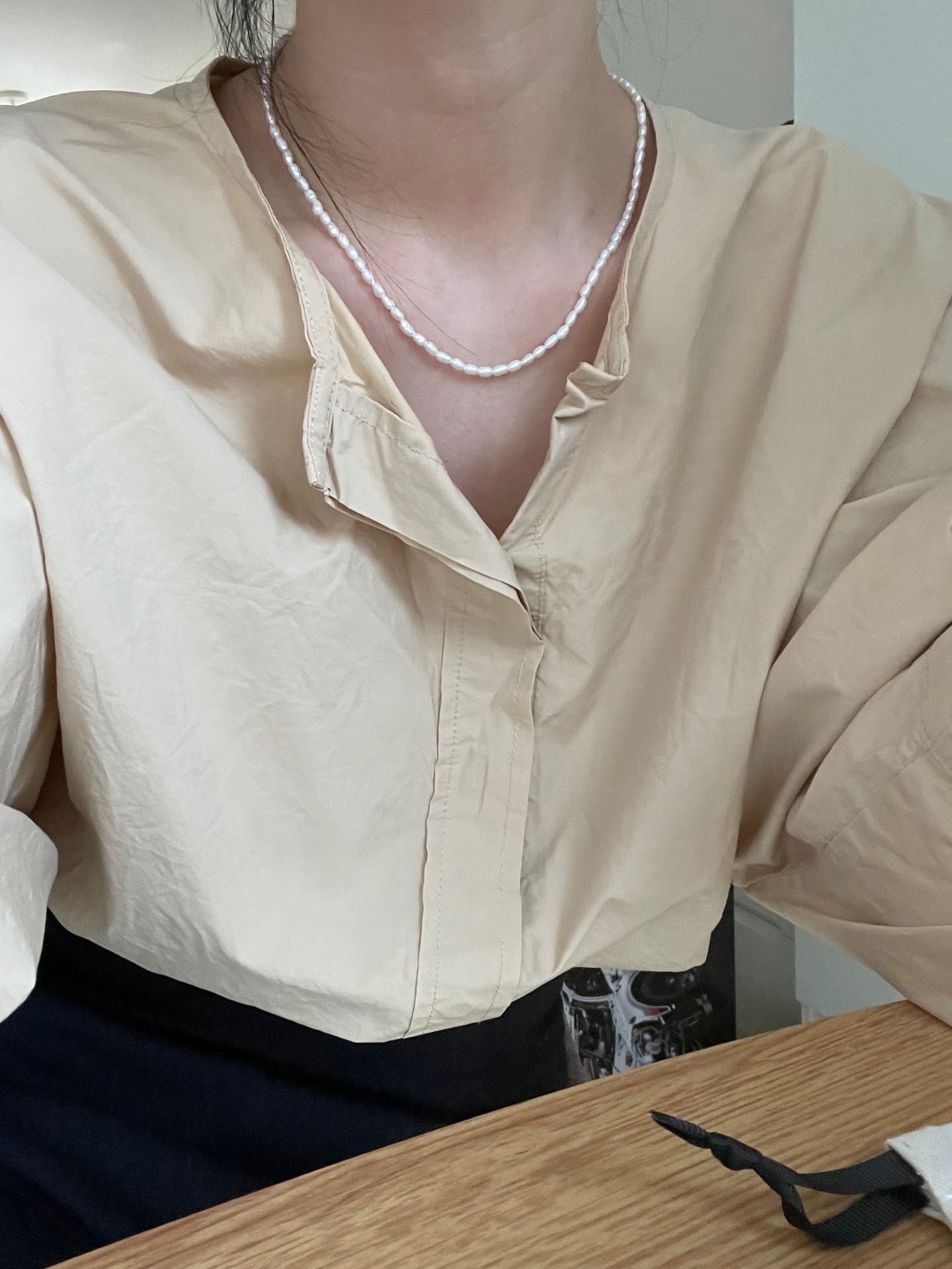 Roma Loop — Petite Beaded Necklace