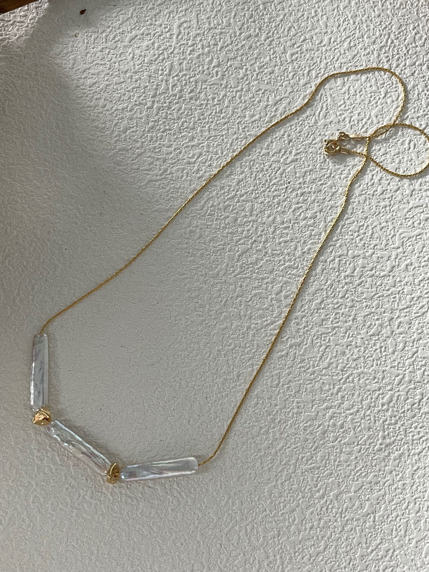 Sculpted Baroque Necklace