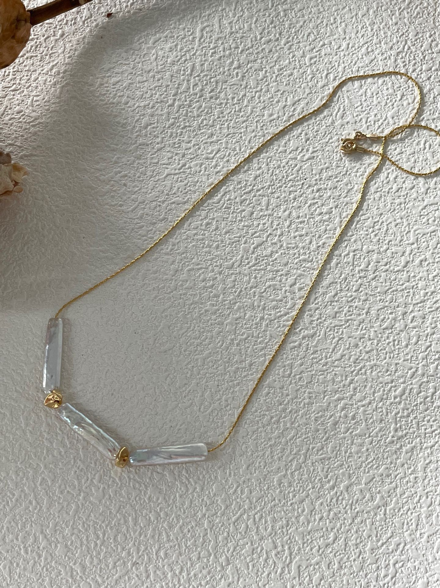 Sculpted Baroque Necklace