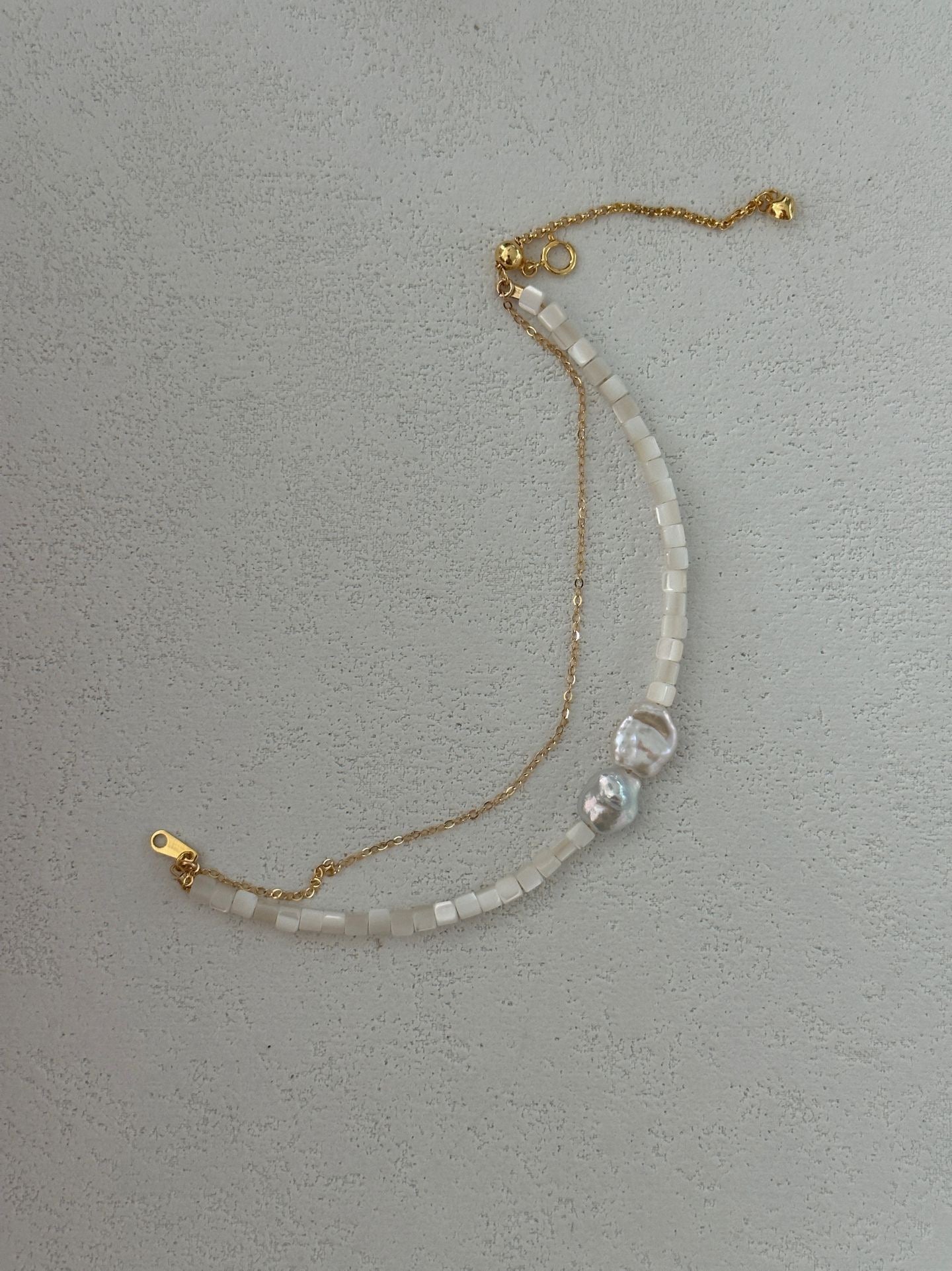 Shell Harmony Double Bracelet