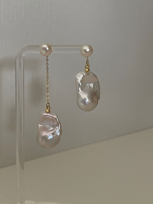 Golden Drape Earrings