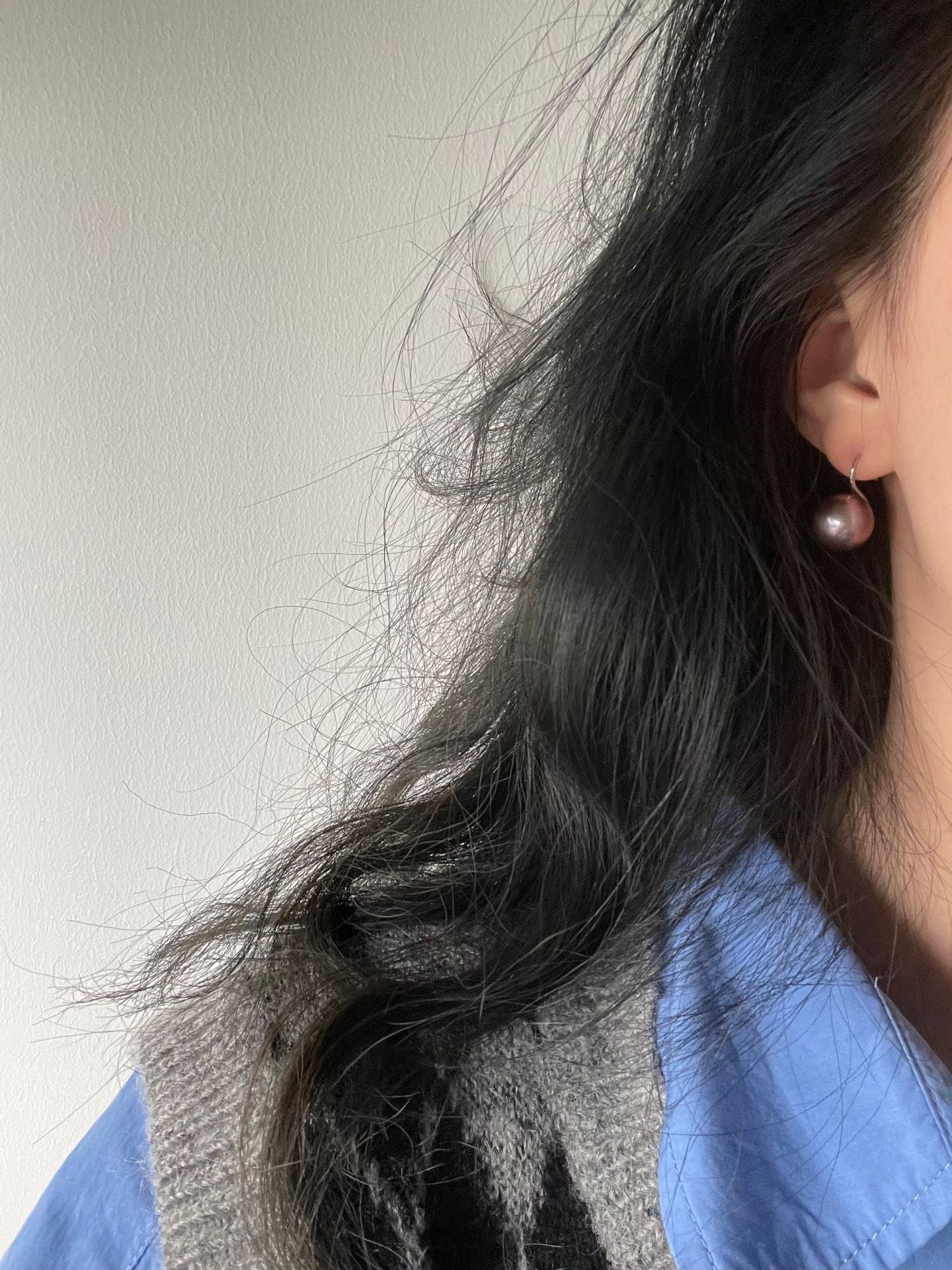 Violet Moon Earrings