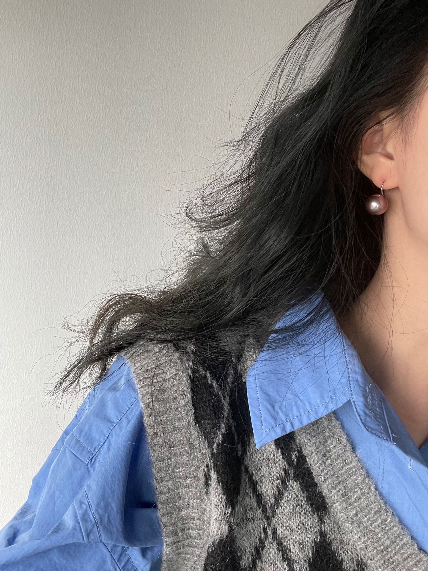 Violet Moon Earrings