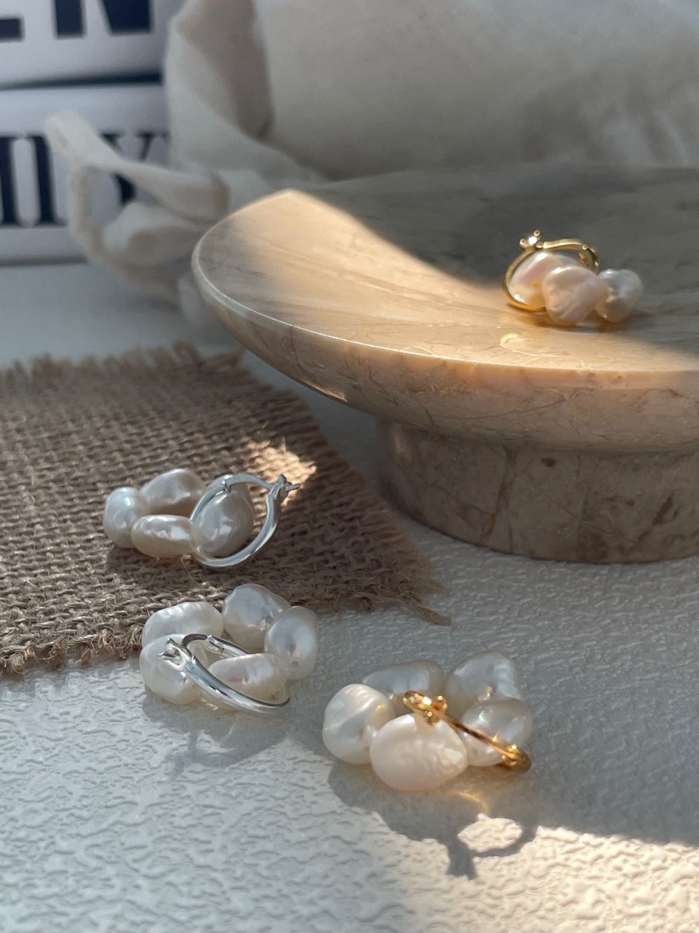 Pearl Bloom Earrings