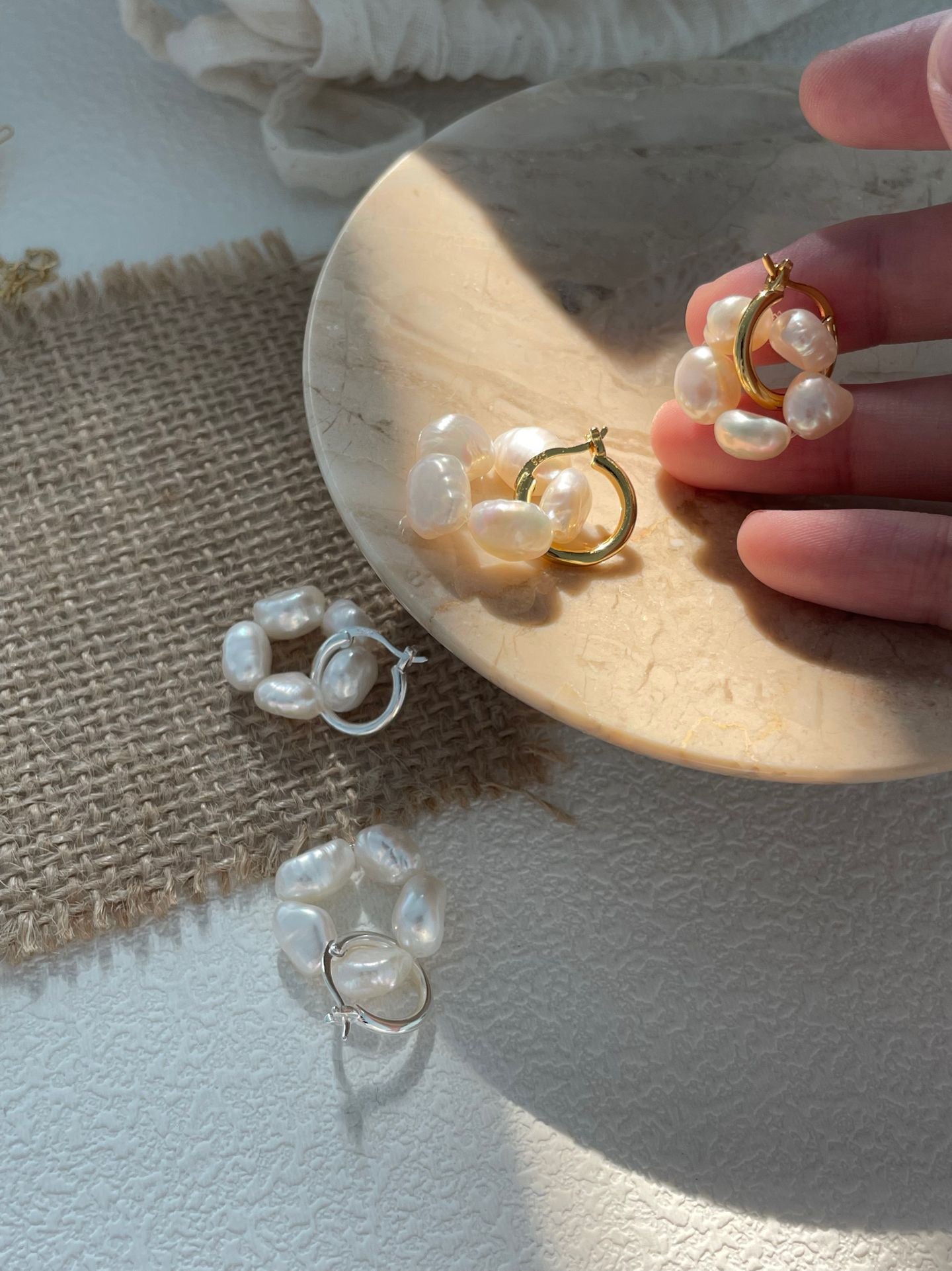 Pearl Bloom Earrings