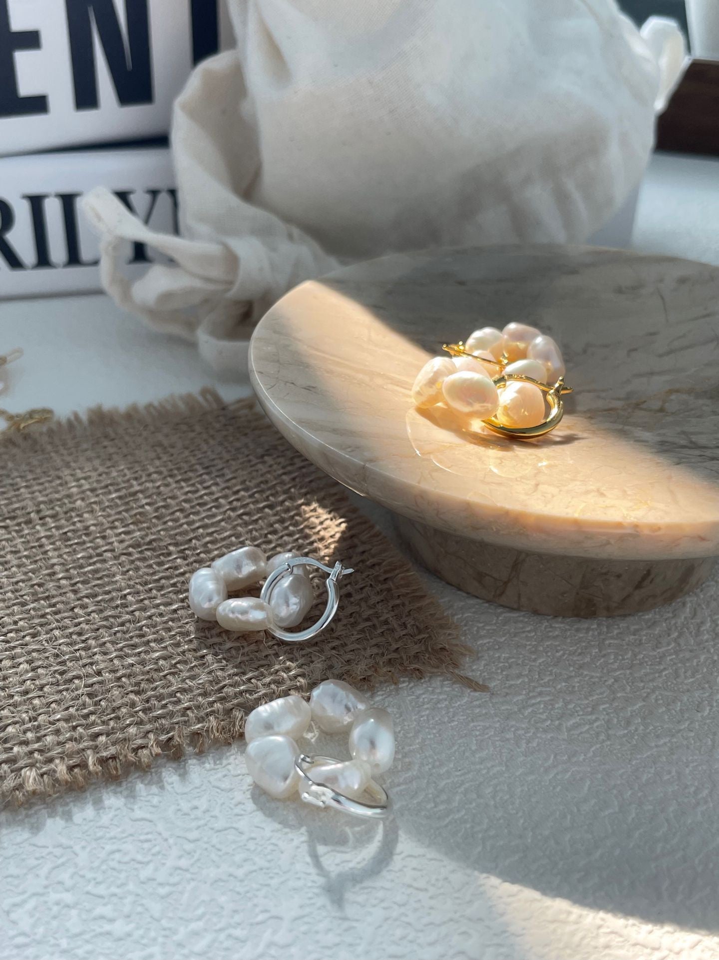 Pearl Bloom Earrings