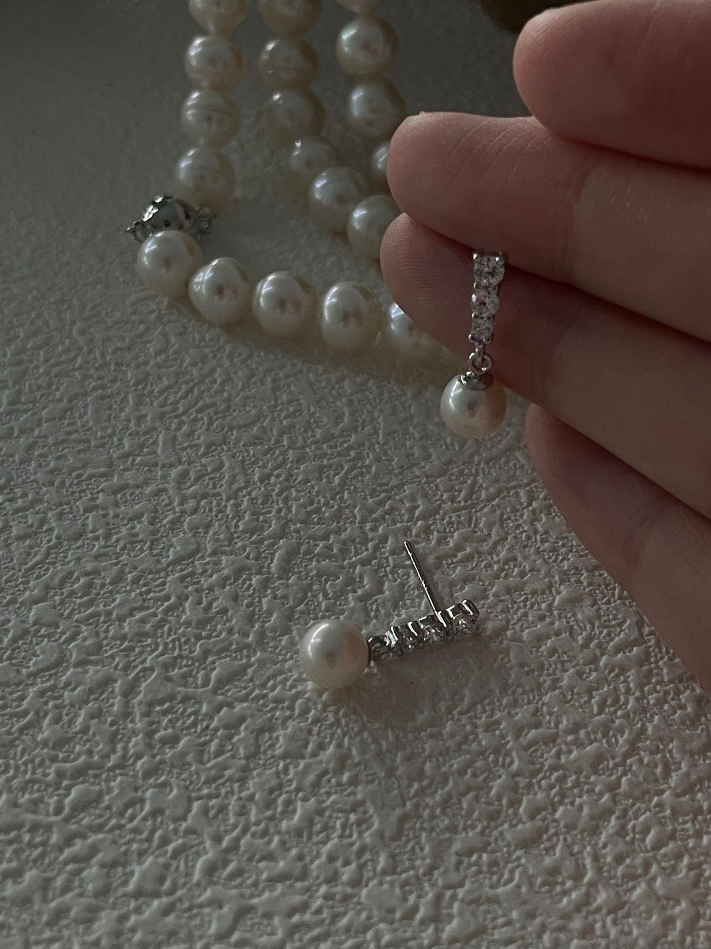 Starlit Pearl Earrings