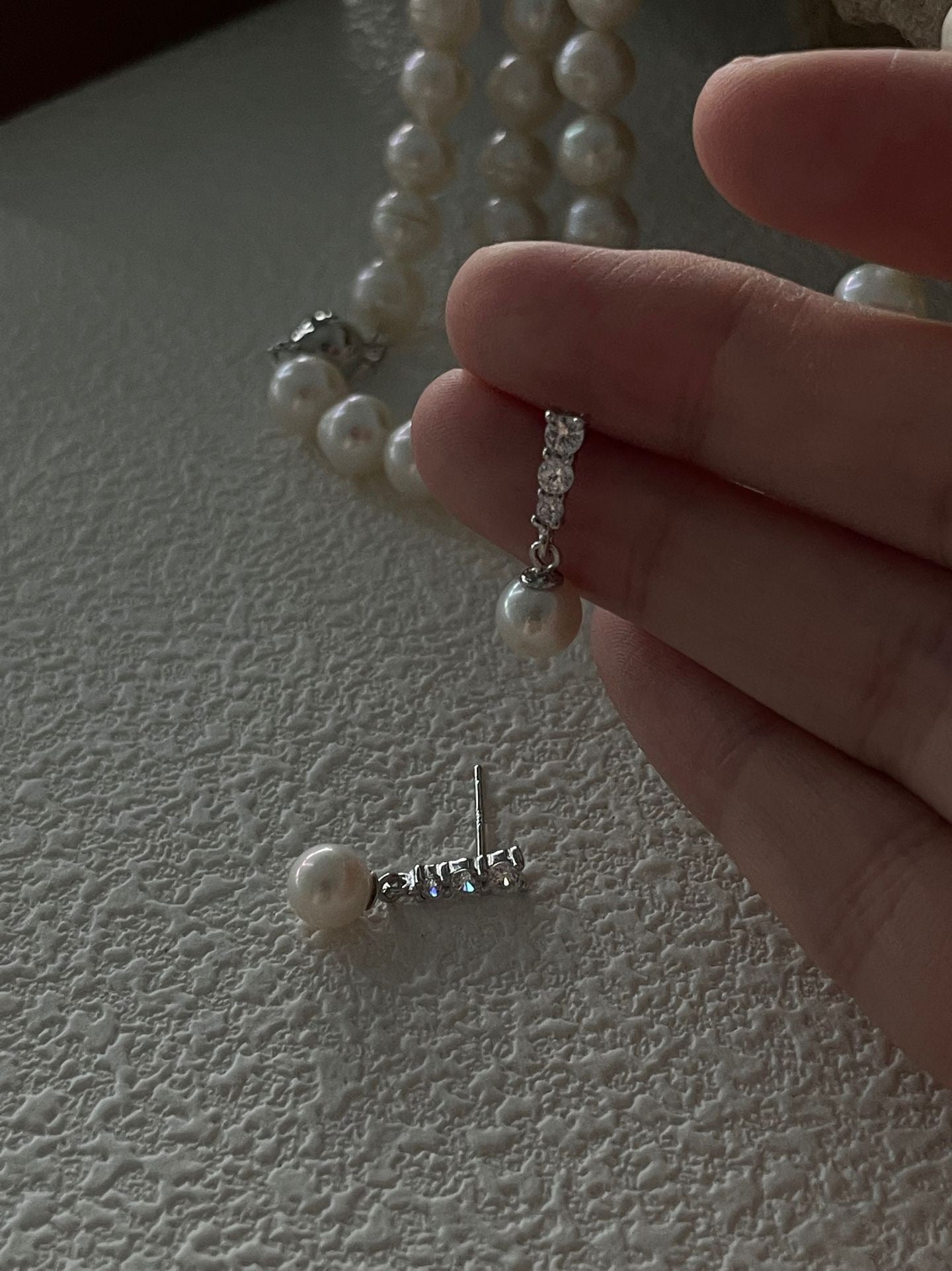 Starlit Pearl Earrings