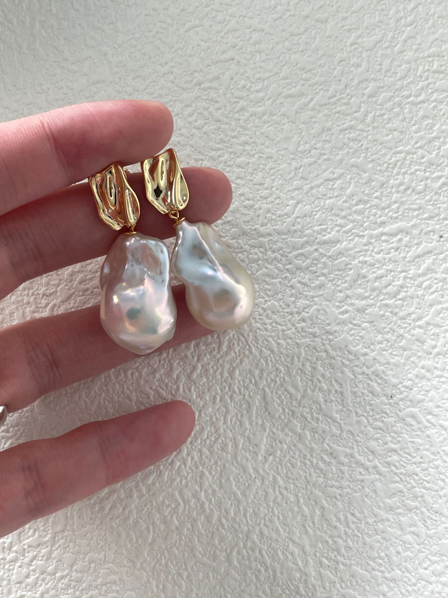 Golden Wave Earrings