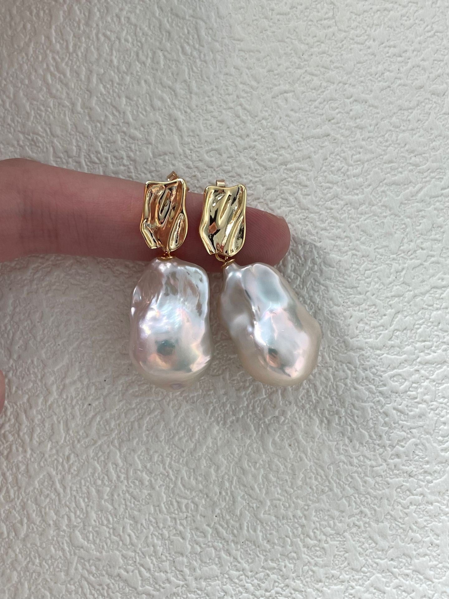 Golden Wave Earrings