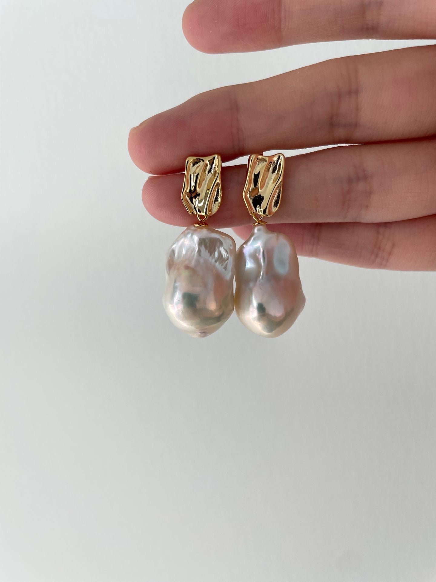 Golden Wave Earrings