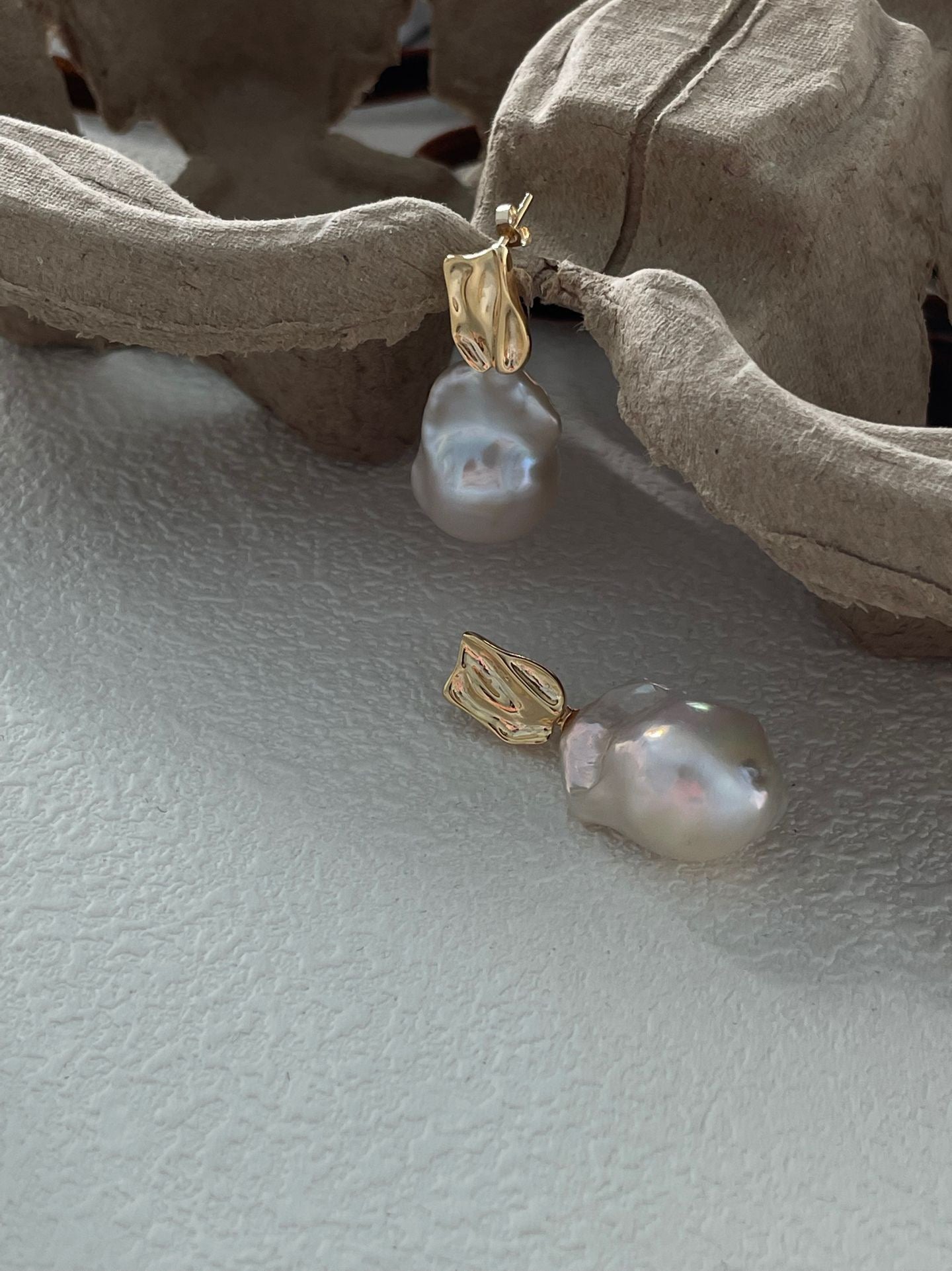 Golden Wave Earrings