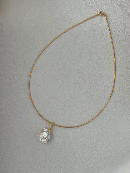 Petal Baroque Pearl Necklace