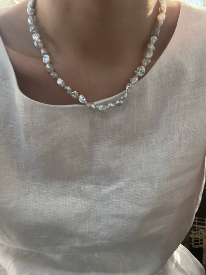 Blue Veil Necklace
