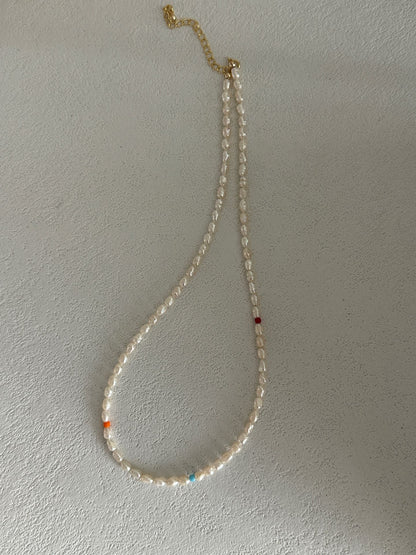 Color Grain Necklace