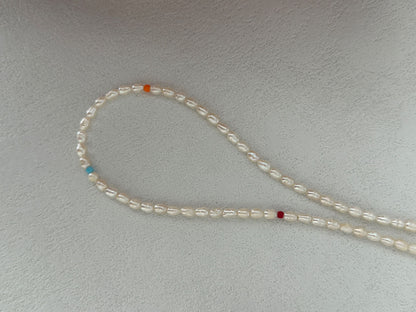 Color Grain Necklace