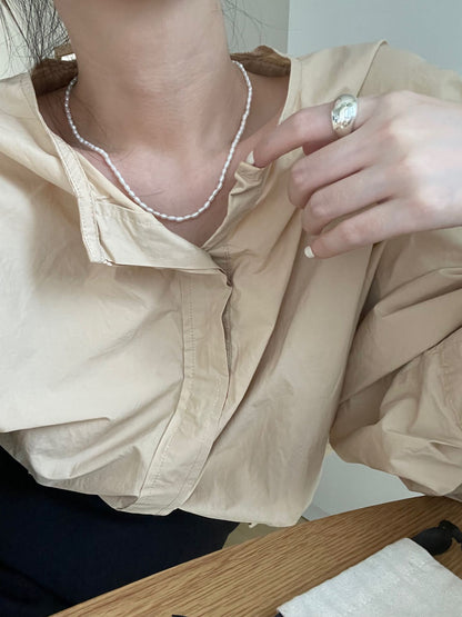 Roma Loop — Petite Beaded Necklace