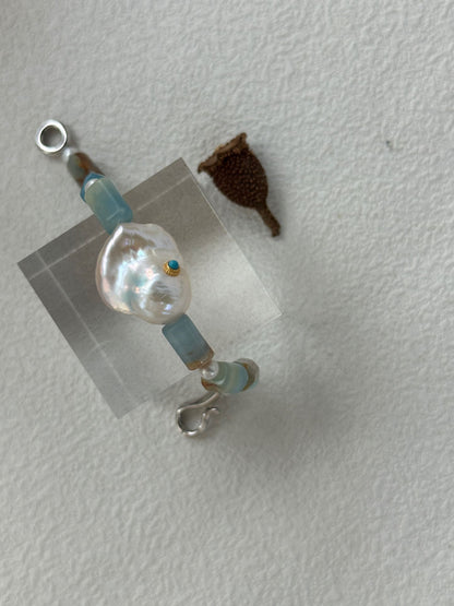 Azure Stone Baroque Bracelet
