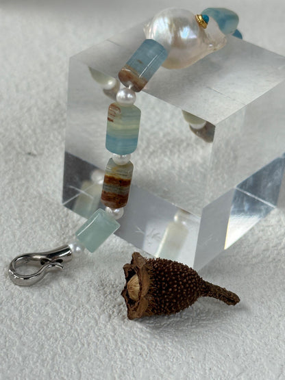 Azure Stone Baroque Bracelet