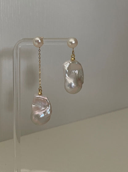 Golden Drape Earrings