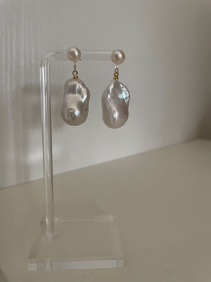 Golden Drape Earrings