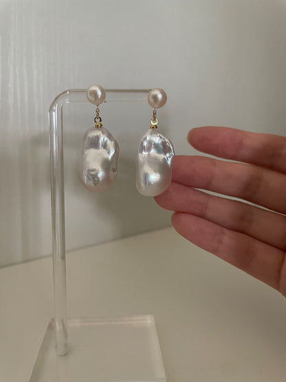 Golden Drape Earrings