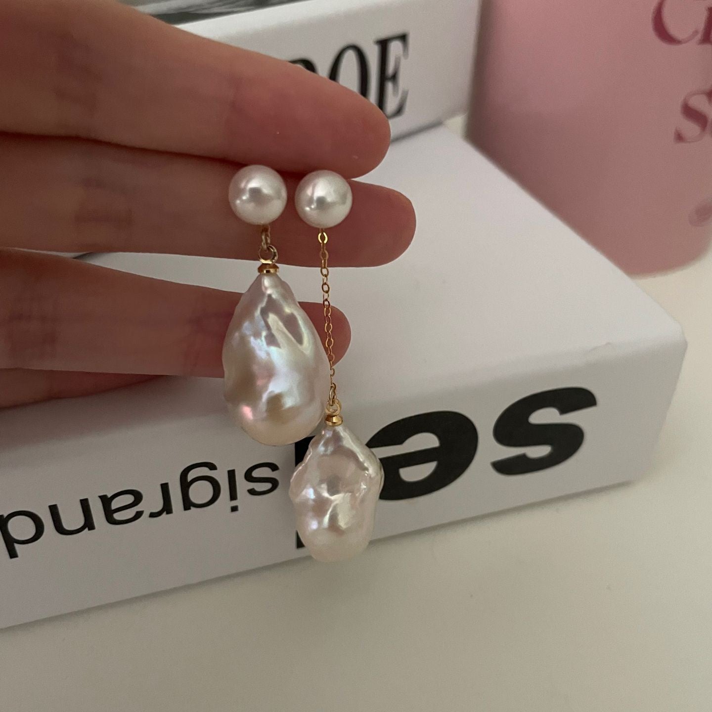 Golden Drape Earrings