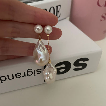 Golden Drape Earrings