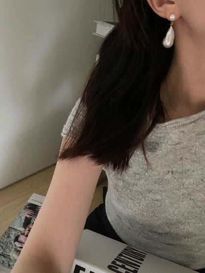 Golden Drape Earrings