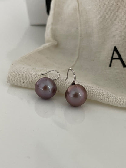 Violet Moon Earrings